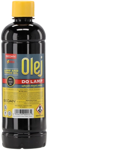 Parafínový olej do lámp a pochodní 500 ml ISKRA