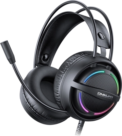 Herné slúchadlá Onikuma X88 s RGB podsvietením a mikrofónom