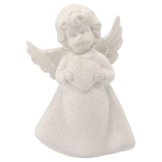 Elegantná biela s jemným trblietkom