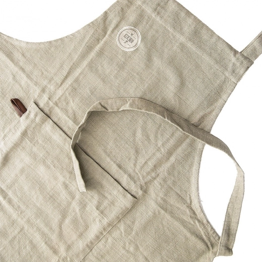 Odolná 100 % bavlna v olivovej farbe