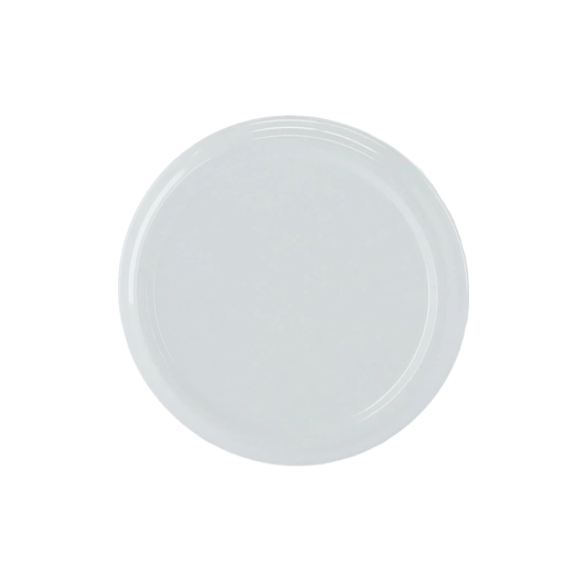 Biele konzervačné viečka 70 mm (10 ks)