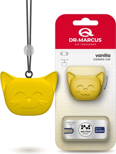 Dr. Marcus Cosmic Cat osviežovač vzduchu do auta Vanilla