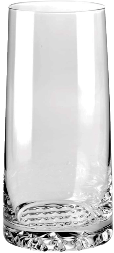 Vysoké poháre Krosno Fjord 350 ml, sada 6 ks