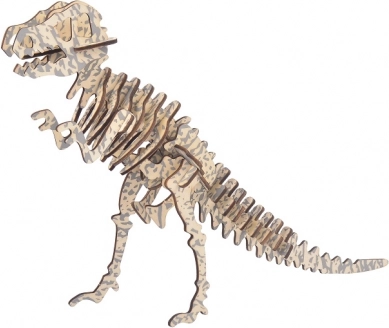 Drevené 3D puzzle Tyrannosaurus