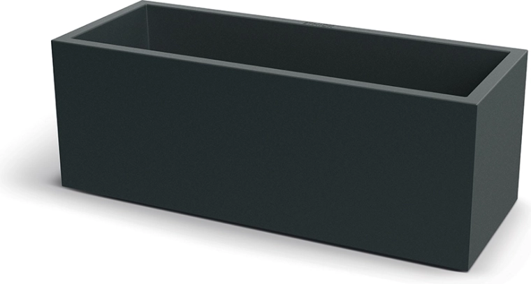 Kvetináč CUBLA CASE 98 cm tmavosivý