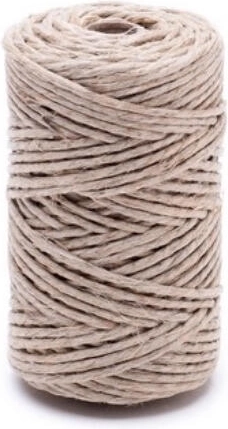 Prírodný ľanový motúz 80 m, 100 g