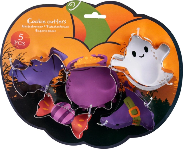 5 halloweenských motívov v jednej sade
