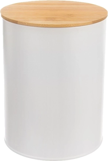 Odolné kovové telo v bielej farbe