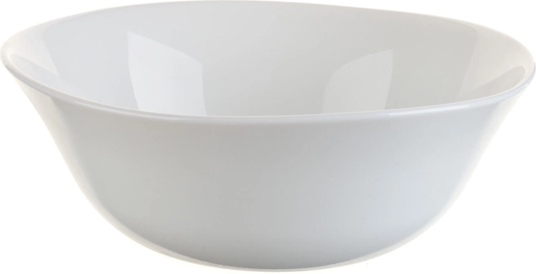 Sklenená miska Parma 12 cm biela