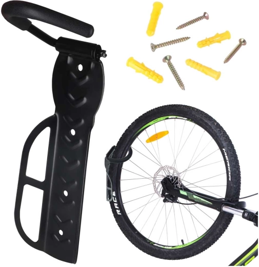 Nástenný držiak na bicykel s otočným hákom