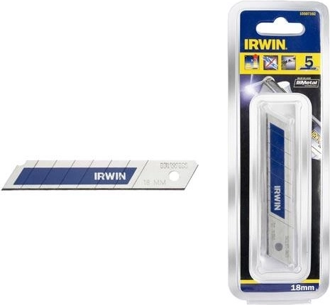 Odlamovacie čepele 18 mm BI‑METAL BLUE IRWIN, 5 ks
