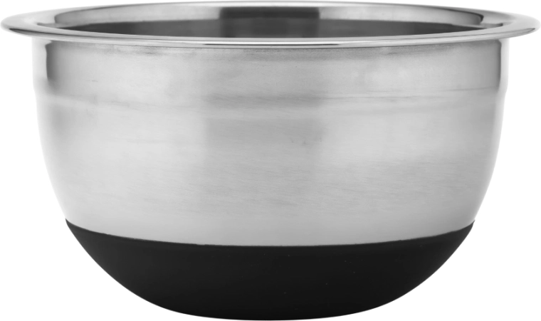 Nerezová miska Altom Design so silikónovou protišmykovou základňou 16 × 8 cm