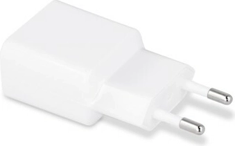 Maxlife sieťová nabíjačka USB 1A biela