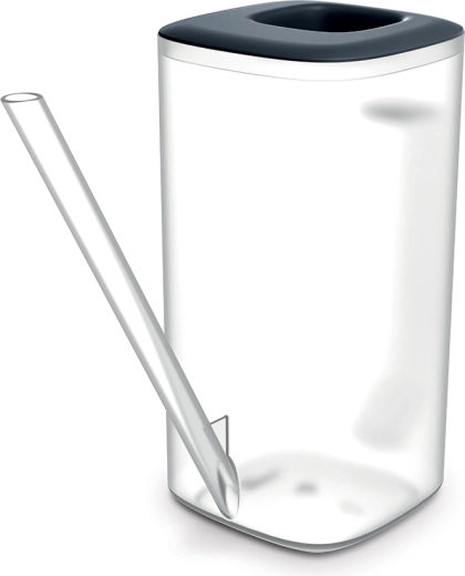 Konvička Tubi 1,6 l transparentná/antracitová