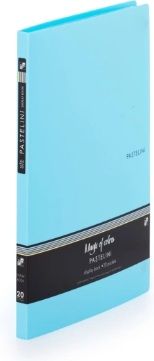Katalógová kniha A4 PASTELINI modrá