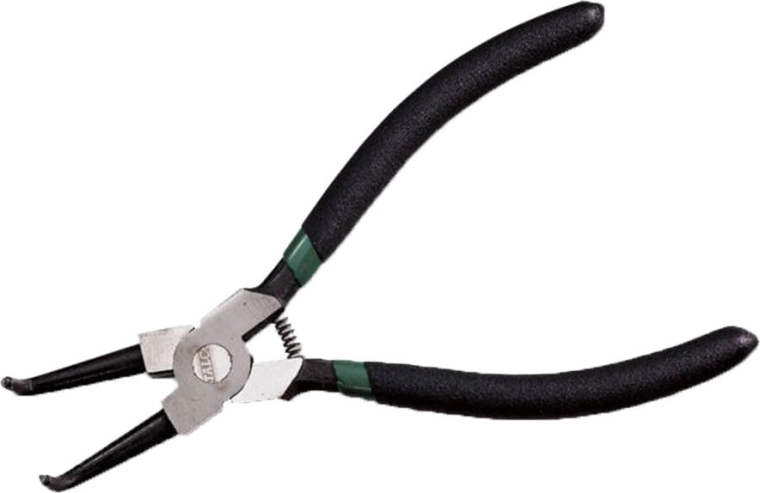 Vnútorné zahnuté segrové kliešte 180 mm STALCO