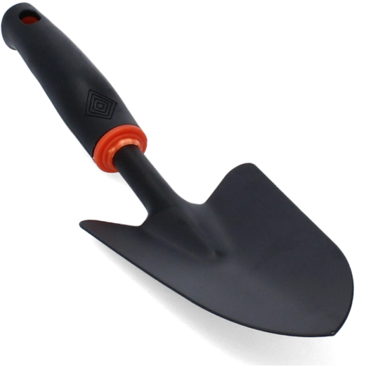 Záhradná lopatka 34,5 × 8,5 cm čierna