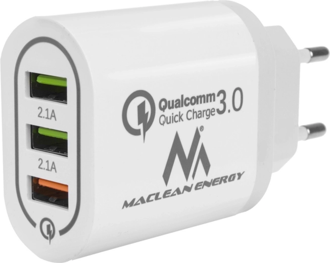 Nabíjačka Qualcomm 3xUSB Maclean Energy