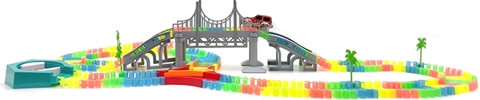 LED autíčko pre akčnú jazdu