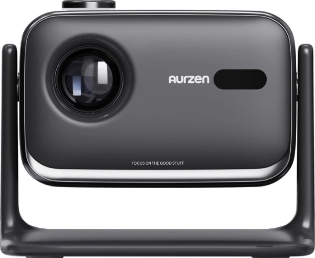 Aurzen Boom Mini čierny mini projektor s Google TV