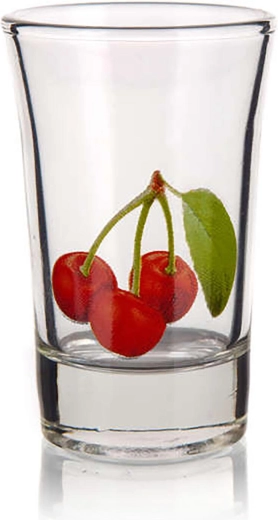 Poháriky na panáky Čerešňa 40 ml (6 ks)