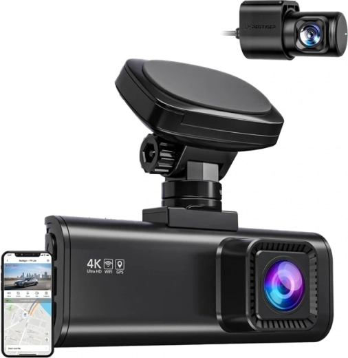 Palubná kamera REDTIGER F7N Pro 4K UHD so zadnou kamerou