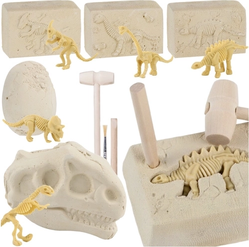 Kruzzel vykopávky dinosaurov 5 v 1 – paleontologická sada