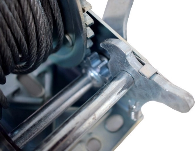 Bezpečný račňový mechanizmus