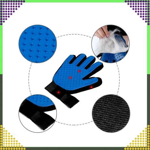 Jemné silikónové hroty na šetrné vyčesávanie