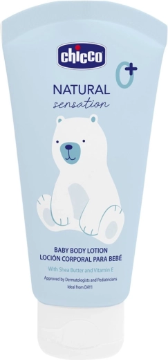 Chicco telové mlieko s bambuckým maslom a vitamínom E Natural Sensation 150 ml