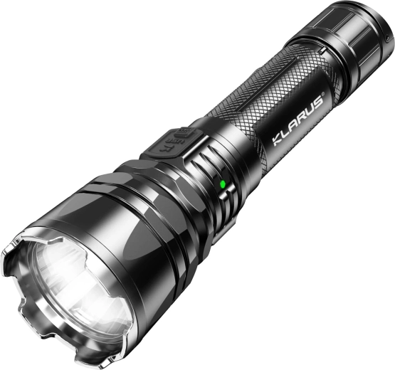 Taktická baterka KLARUS XT12GT Pro 1600 lm s duálnym spínačom a USB nabíjaním