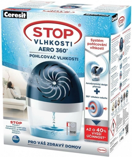 Ceresit Stop vlhkosti AERO 360° prístroj 450 g modrá