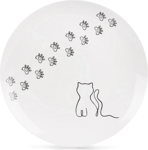 Porcelánový dezertný tanier Kotek 20,5 cm