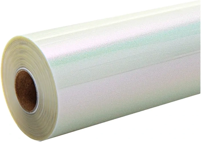 HTVRONT Chameleon termotransferová fólia 30,5 × 90 cm biela a červená