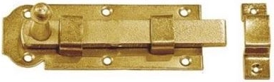 Jednoduchý zástrč 80 × 30 × 3 mm, žlto zinkovaná