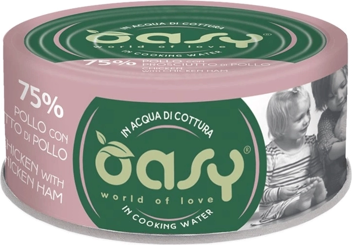 Oasy More Love kuracie so šunkou 70 g