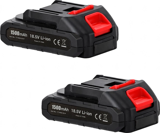 Dve batérie pre dlhšiu prevádzku