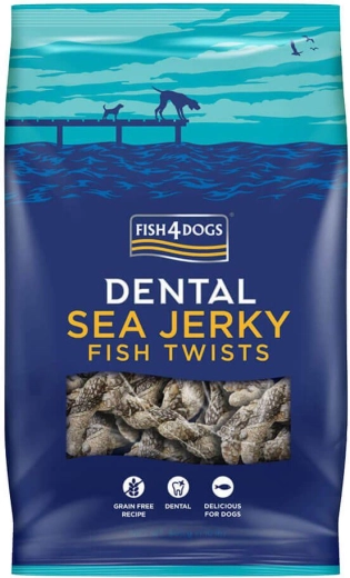 Fish4Dogs dentálne maškrty pre psov z morskej ryby – závitky 500 g