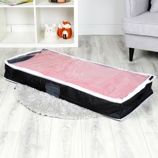 Jednoduchá manipulácia a skladovanie pod posteľou