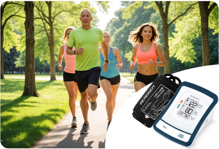 Pamäť až 120 meraní pre 2 používateľov