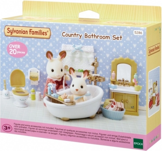 Vidiecka kúpeľňa SYLVANIAN FAMILIES – sada doplnkov