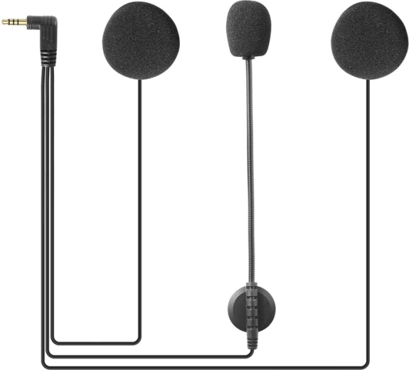 EJEAS HIFI-M náhlavná súprava do motocyklovej prilby s 3,5 mm konektorom pre interkom V6