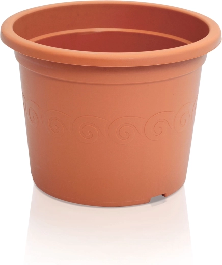 Plastový kvetináč terakota 9 cm