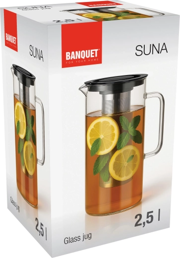 Veľký objem 2,5 l pre rodinu aj návštevy