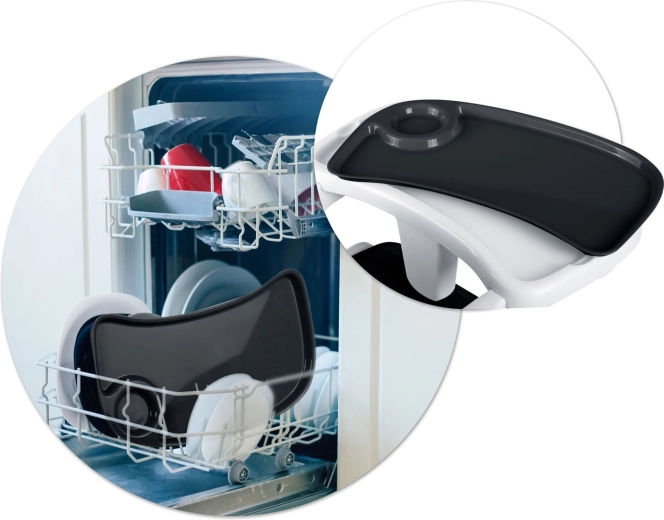 Jednoduché čistenie: odnímateľný pultík a vložka do umývačky