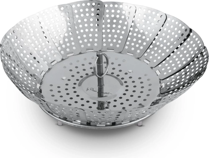 Lamart Paire skladací nerezový naparovač 23 cm