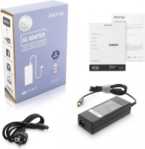 Nabíjačka / napájací adaptér 20V 4.5A (8.0×5.5 mm pin) pre Lenovo 90W