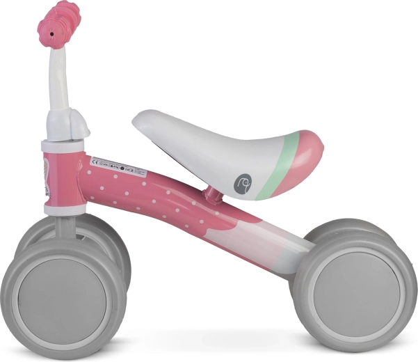 Stabilné štyri kolesá pre bezpečný štart