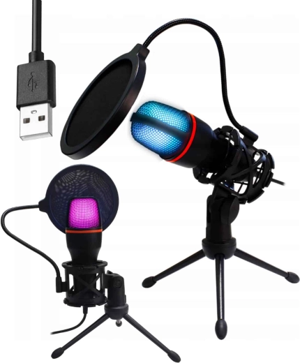 USB pripojenie a RGB podsvietenie