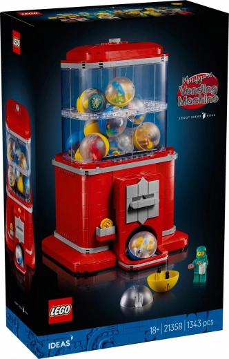 LEGO Ideas retro automat na minifigúrky